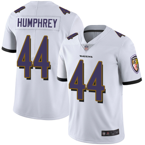 Baltimore Ravens Limited White Men Marlon Humphrey Road Jersey NFL Football #44 Vapor Untouchable->women nfl jersey->Women Jersey
